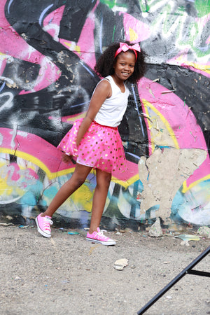 Pretty In Pink Polka Dot Tutu